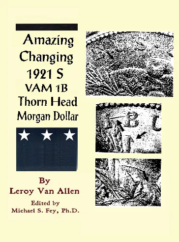 Book cover about the 1921-S Morgan Dollar coin variety.