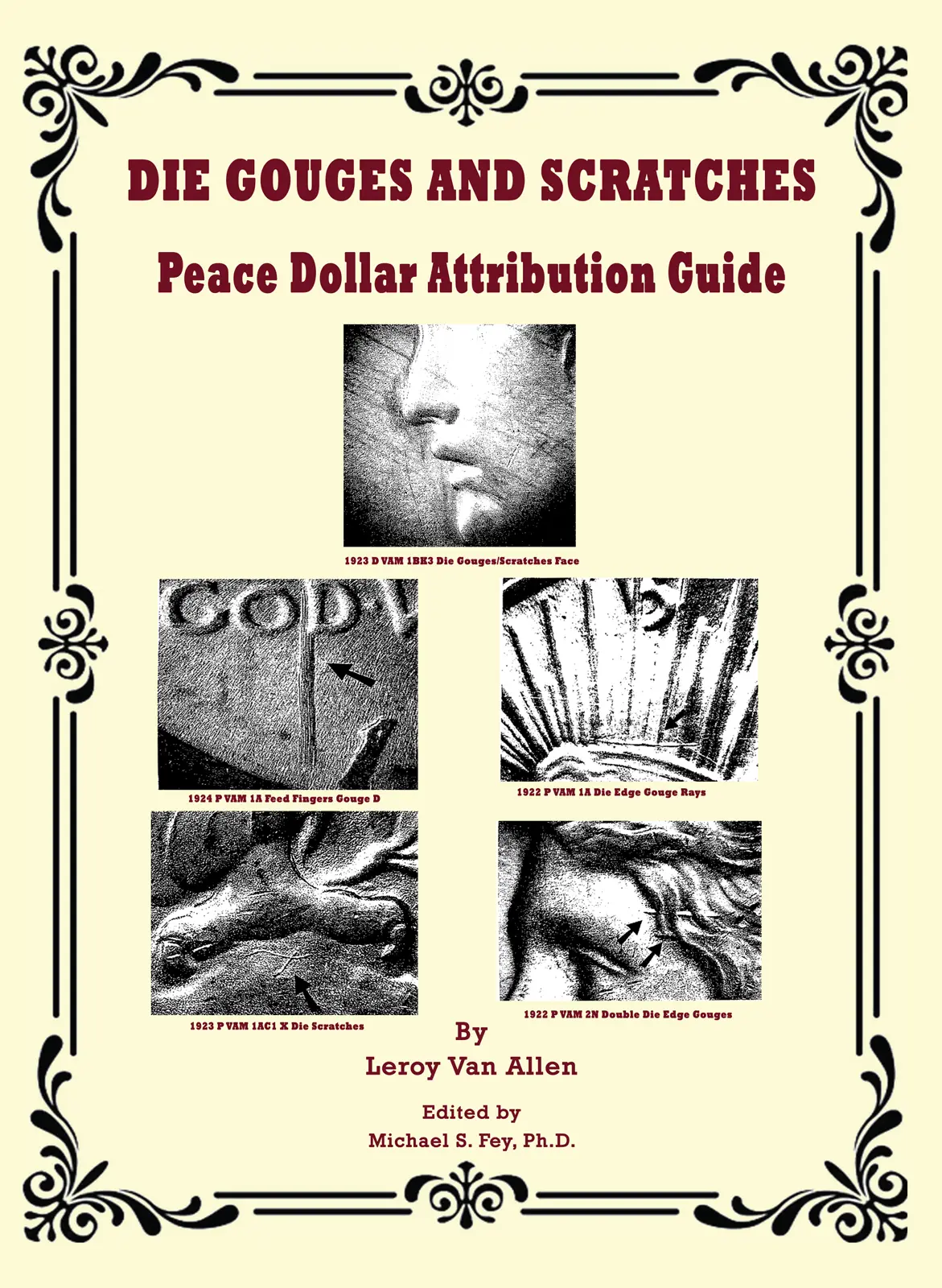 Cream decorative cover with coin detail images