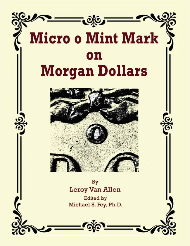 Cover of a guidebook on micro mint marks on Morgan dollars.