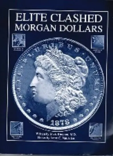 Close-up of an 1878 Morgan silver dollar coin.