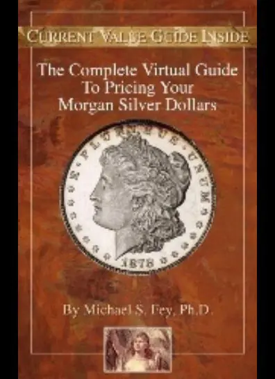 Book cover on pricing Morgan Silver Dollars.