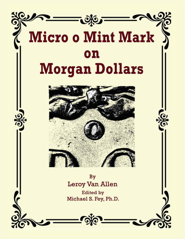 Cover of a guidebook on micro mint marks on Morgan dollars.